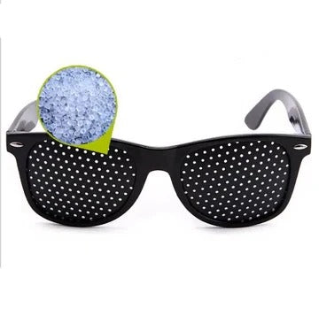 Corrective Pinhole Vision Training Glasses for Eye Strain Reduction and Focus Support