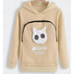 Pullover Hoodie with Front Carry Pouch for Holding Small Pets