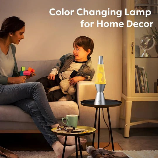 Decorative LED Lava Motion Lamp for Indoor Ambient Lighting