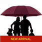 Super Large Folding Umbrella for Rain and Sun Protection