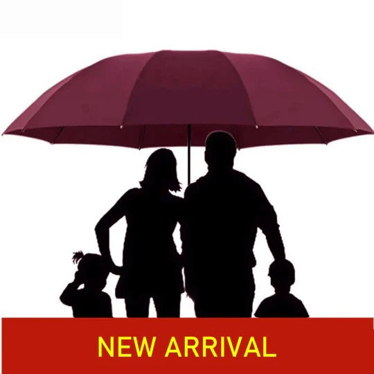 Super Large Folding Umbrella for Rain and Sun Protection