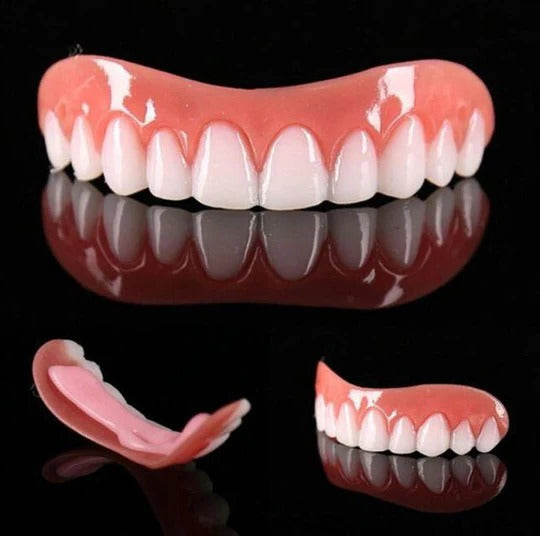 Artificial Teeth Cover for Temporary Cosmetic Smile Appearance Enhancement