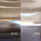 Surface Scratch and Mark Removal Tool for Uncoated Metal Items