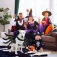 Spider Costume for Pets with Eight Faux Legs and Adjustable Straps, Soft Breathable Fabric