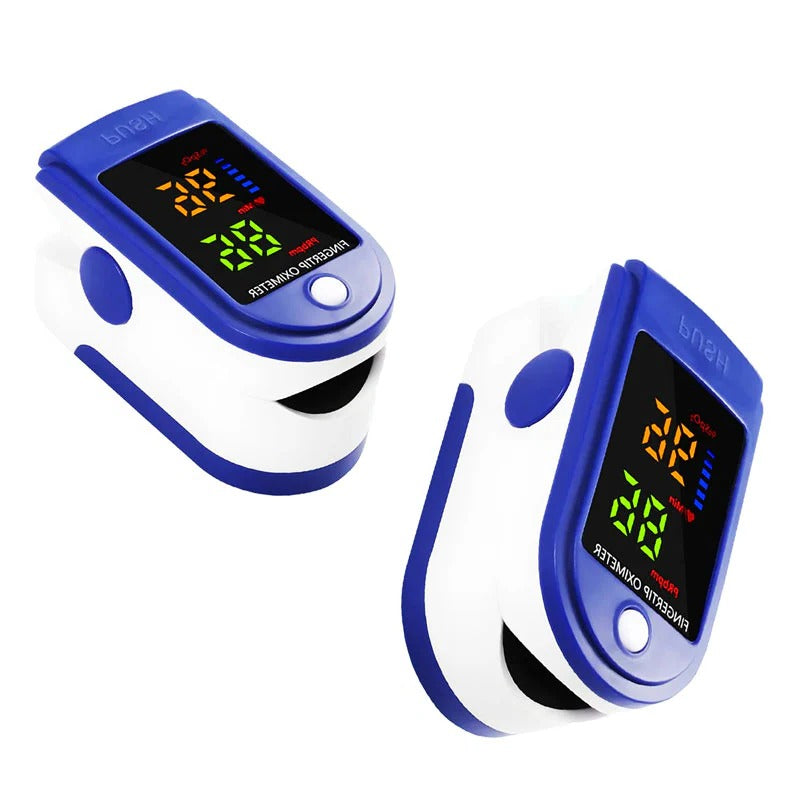 Fingertip Oxygen Meter with HD LED Display and Pulse Rate Reading