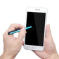 Capacitive Touch Screen Stylus Set with Soft Rubber Tips and Aluminum Body, 10 Pieces