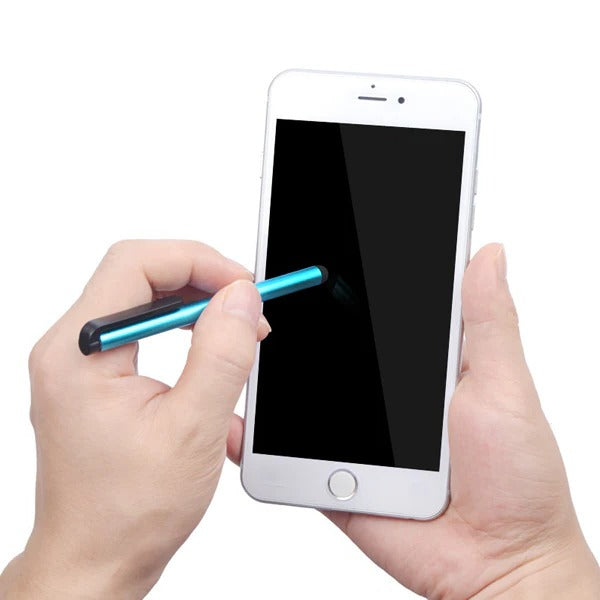 Capacitive Touch Screen Stylus Set with Soft Rubber Tips and Aluminum Body, 10 Pieces
