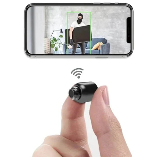 sjbackyard Small WiFi Security Camera Night Vision Wireless HD
