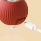 Active Motion-Activated Rolling Ball Toy with Tail Attachment