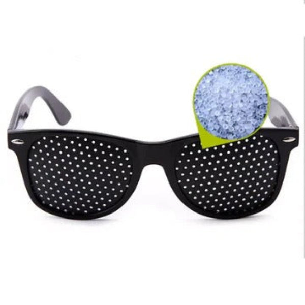 Pinhole Glasses with Precision Aperture Design for Eye Strain Relief