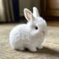 Interactive Plush Bunny with Voice Activation and Touch Response