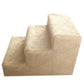 Pet Stairs with Removable Fleece Cover and Non-Slip Surface for Small Dogs