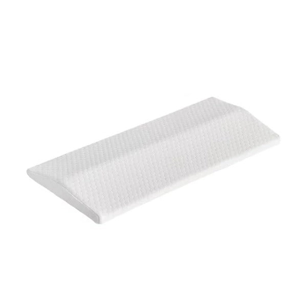Memory Foam Lumbar Pillow with Breathable Mesh Cover and Adjustable Strap