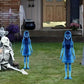 Lighted Ghosts Halloween Decoration for Outdoor