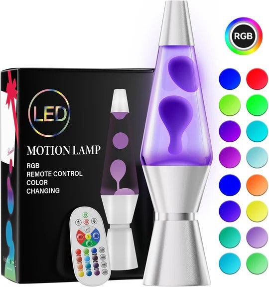 Decorative LED Lava Motion Lamp for Indoor Ambient Lighting