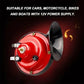 Loud Train Horn with Built-in Compressor and Universal Mounting