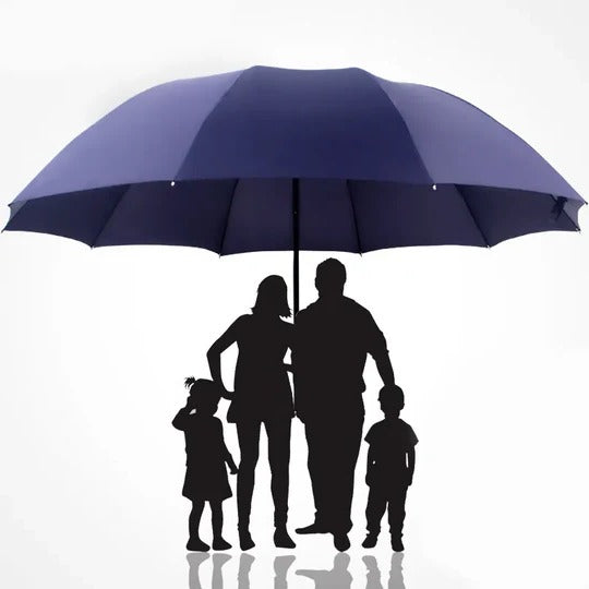 Super Large Folding Umbrella for Rain and Sun Protection