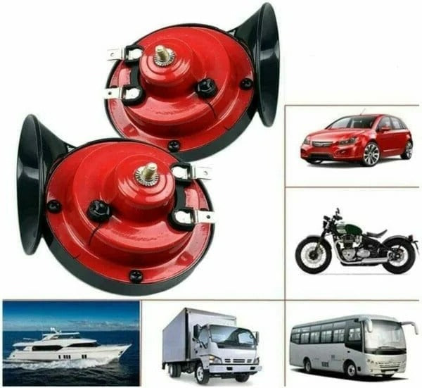Loud Train Horn with Built-in Compressor and Universal Mounting