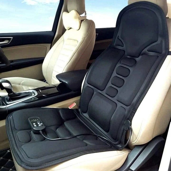 8-Mode Massage Chair Pad with Heated Back and Neck Support