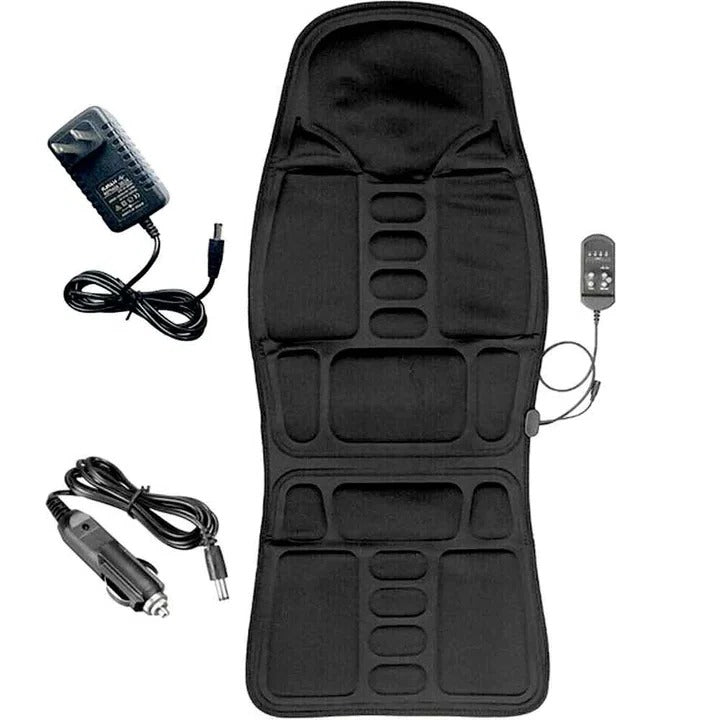 8-Mode Massage Chair Pad with Heated Back and Neck Support