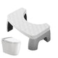 Compact Non-Slip Toilet Squat Stool for Bathroom Use