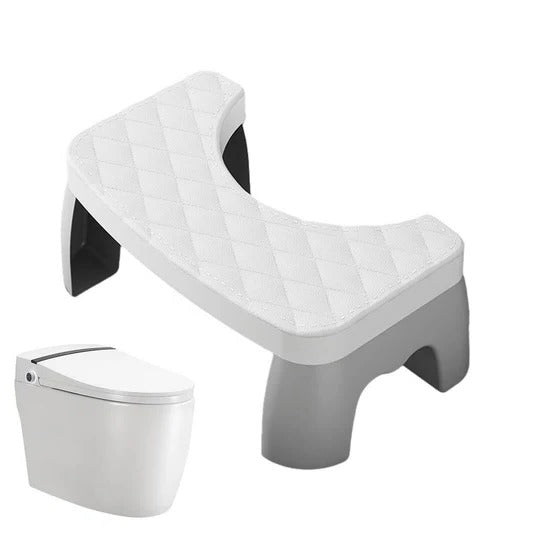 Compact Non-Slip Toilet Squat Stool for Bathroom Use
