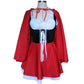 Little Red Riding Hooded Dress Woman Costume