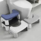 Compact Non-Slip Toilet Squat Stool for Bathroom Use