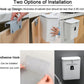 Wall-Mounted Kitchen Compost Bin for Countertop and Under-Sink Use