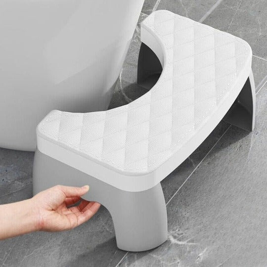 Compact Non-Slip Toilet Squat Stool for Bathroom Use
