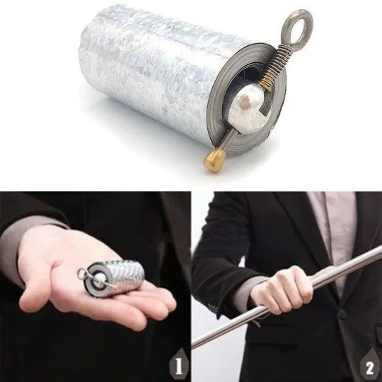 Compact Martial Arts Pocket Staff for Training and Practice Use