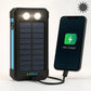 30,000mAh Solar Charger Waterproof External Power Bank