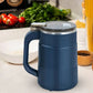 Electric Grain Mill with Stainless Steel Container and Single Button Operation