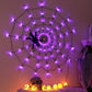 Halloween Spider Web Lights for Outdoor and Indoor Decorative Display
