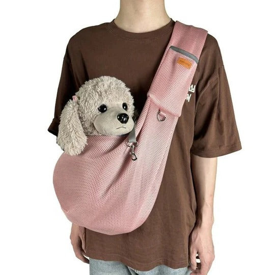 Lightweight Crossbody Dog Sling Shoulder Bag for Small Pets
