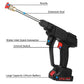 Cordless High Pressure Washer with Dual Rechargeable Batteries