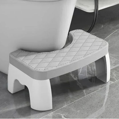 Compact Non-Slip Toilet Squat Stool for Bathroom Use