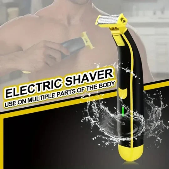Men’s Rechargeable Wet and Dry Electric Shaver and Trimmer for Grooming Use