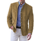 Tailored Button-Down Jacket for Men with Reinforced Seams and Layering Fit
