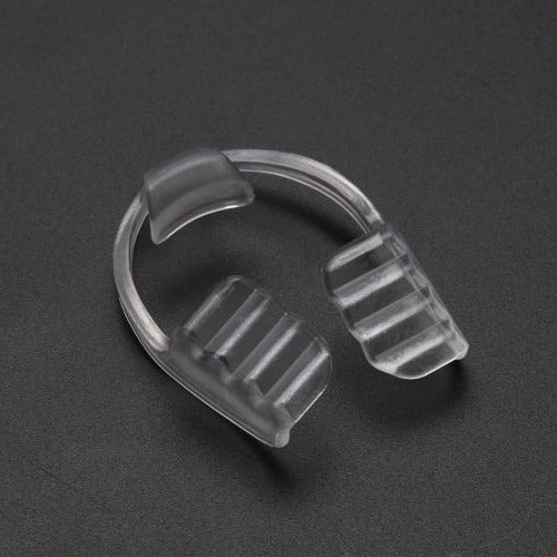 Silicone Mouth Guard for Teeth Grinding with Moldable Fit and Hygiene Case