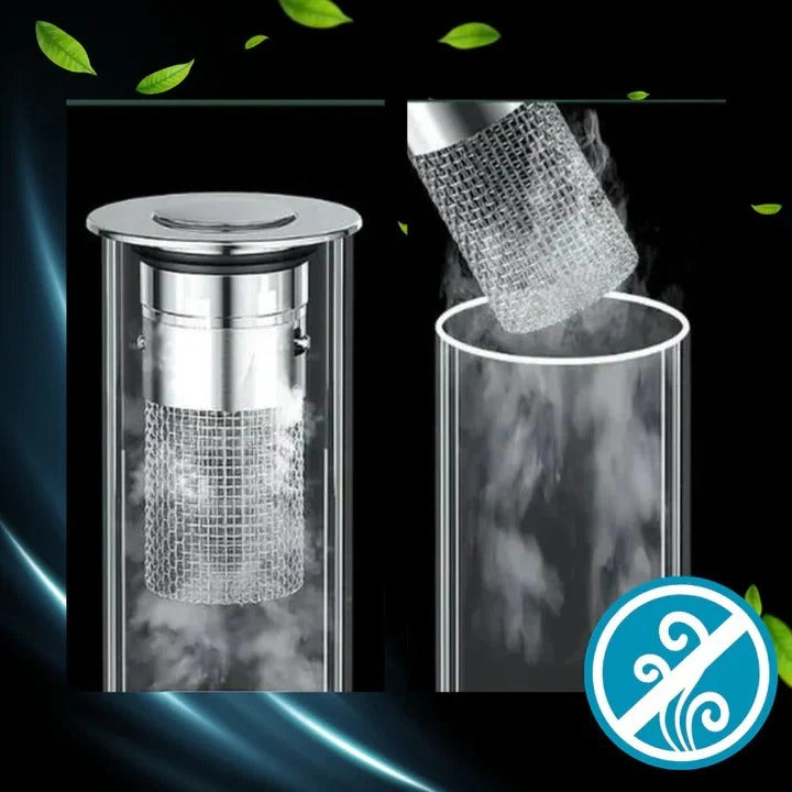 Odor-Isolation Pop-Up Sink Stopper for Air-Tight Drain Sealing
