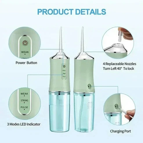 Cordless Water Flosser for Daily Oral Care