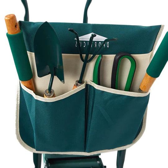 Ergonomic Garden Kneeler and Seat for Comfortable Gardening Support
