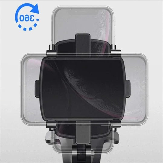 Adjustable 360-Degree Car Phone Mount for Hands-Free Driving Use