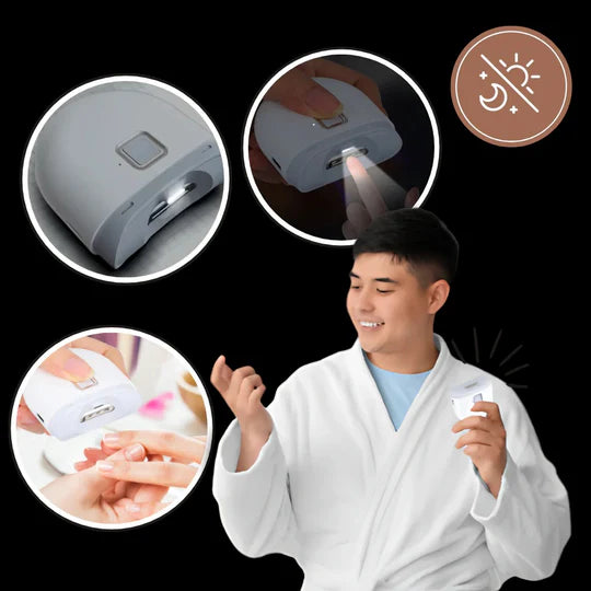 Electric Nail Clipper Dual Speed, Portable Nail Care Trimmer