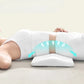 Lumbar Support Pillow for Sleeping with Ergonomic Spine Alignment