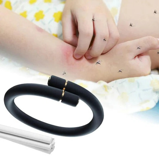 Reusable Pest Repellent Wristband for Everyday Indoor and Outdoor Use