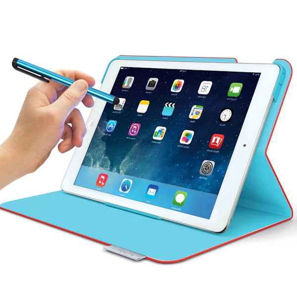 Capacitive Touch Screen Stylus Set with Soft Rubber Tips and Aluminum Body, 10 Pieces