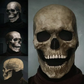 Skull Mask with Movable Jaw and Realistic Bone Details, Full Head Coverage All Vera Mart