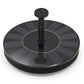 Solar Fountain Pump with Integrated Solar Panel and Four Nozzle Options, Floating Base